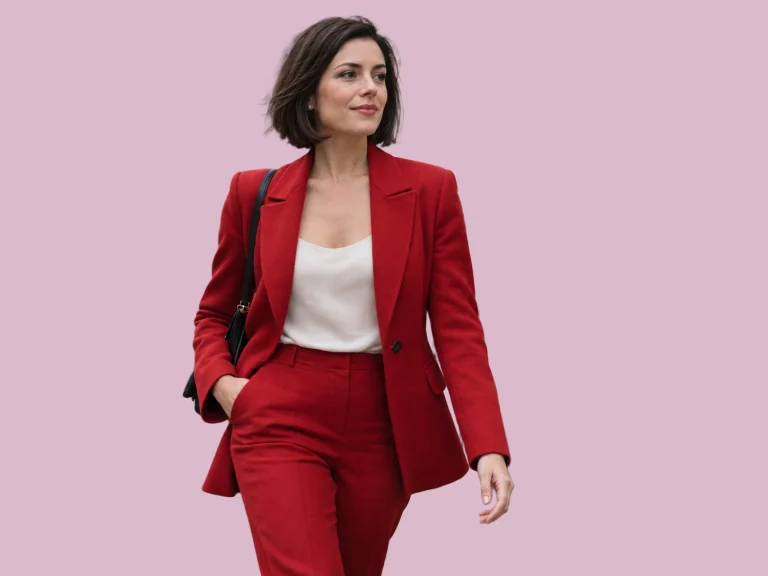 Subject on a colored background — Background removed